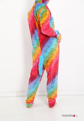 Pijama completo Estampado colorido con cremallera - ph 2