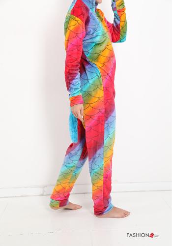 Pijama completo Estampado colorido con cremallera - ph 3