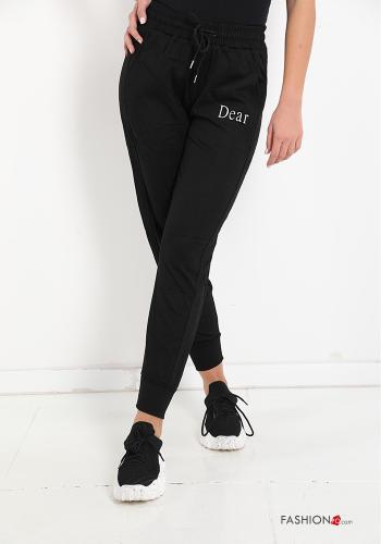 Pantalone sportivo in Cotone con tasche con fiocco - ph 6