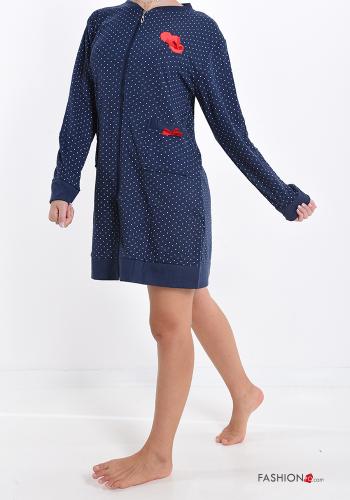 Robe em Algodão Padrão pop art com bolsos com fecho - ph 5
