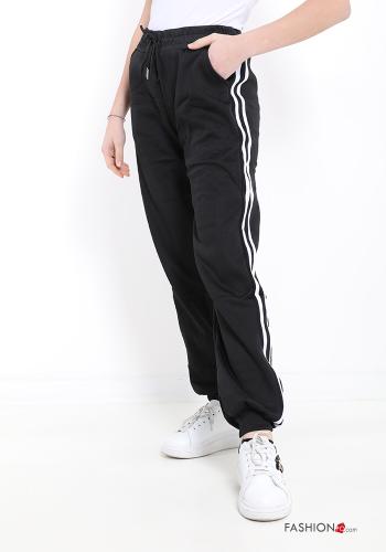 Pantalone sportivo con tasche con fiocco - ph 1