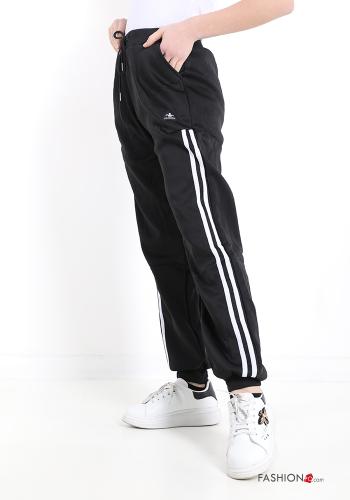 Pantalone sportivo con tasche con fiocco - ph 3