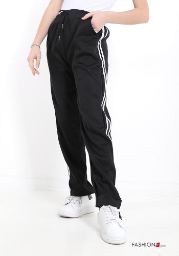 Pantalone sportivo con tasche con fiocco - ph 1