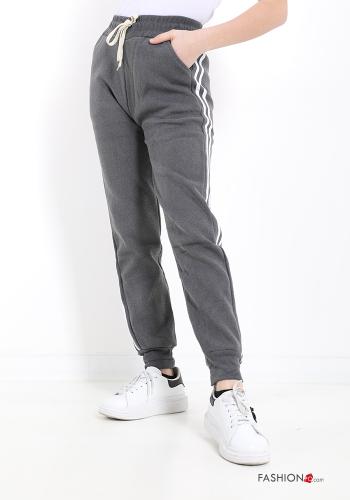 Pantalone sportivo con tasche con fiocco - ph 1