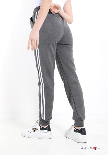 Pantalone sportivo con tasche con fiocco - ph 2