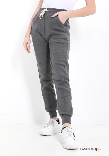 Pantalone sportivo con tasche con fiocco - ph 1