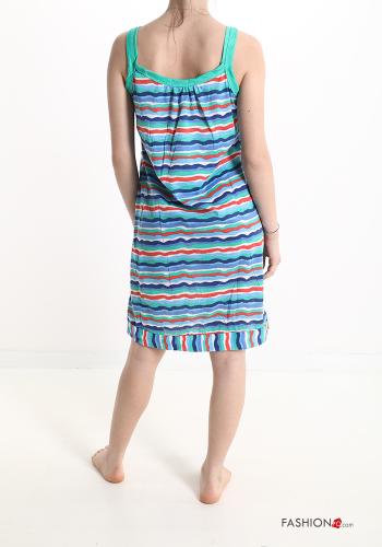 Striped Cotton Night dress - ph 2