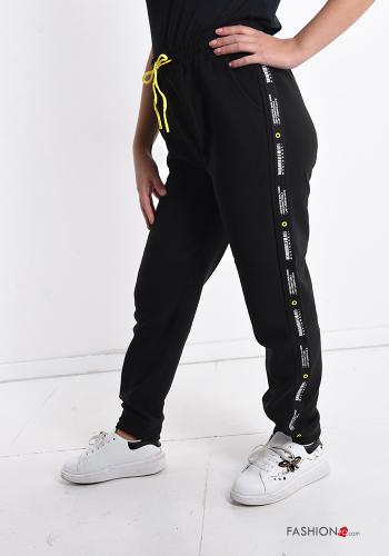 Pantalone sportivo con tasche con fiocco - ph 3