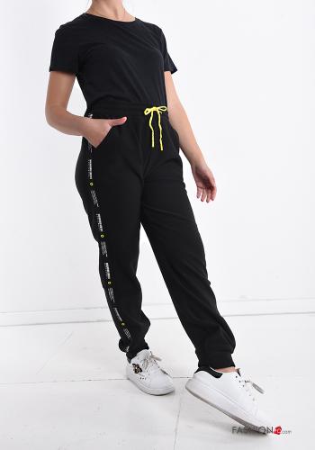 Pantalone sportivo con tasche con fiocco - ph 5