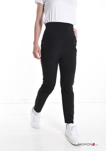 Pantalone sportivo in Cotone con tasche - ph 1