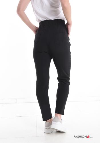 Pantalone sportivo in Cotone con tasche - ph 2