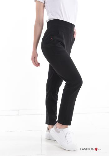 Pantalone sportivo in Cotone con tasche - ph 3