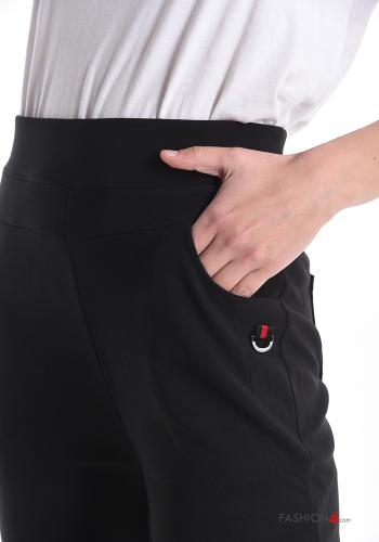 Pantalone sportivo in Cotone con tasche - ph 4