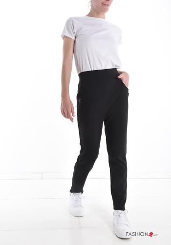Pantalone sportivo in Cotone con tasche - ph 5