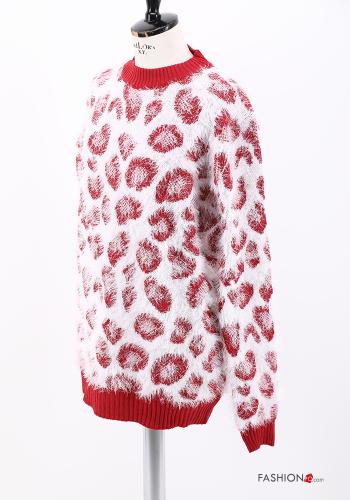 Maglione in Cotone Fantasia animalier - ph 2