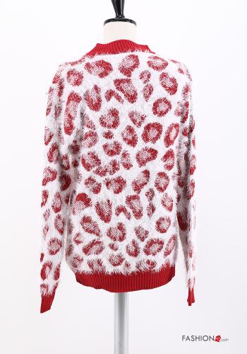 Maglione in Cotone Fantasia animalier - ph 3