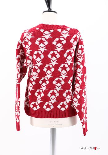 Star-patterned Cotton Cardigan with buttons - ph 3