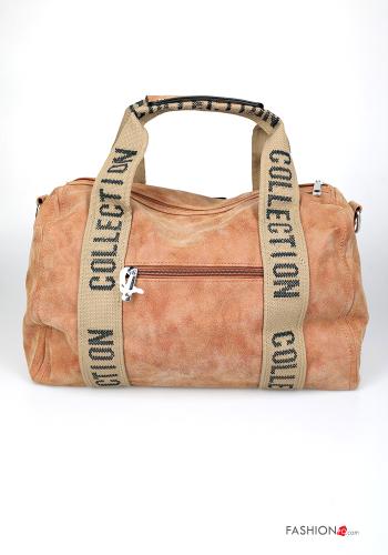 Bolso imitación de cuero ajustable unisex Gamuza Estampado colorido con cremallera con bandolera con bolsillos - ph 3