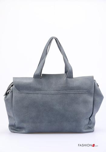 Kunstleder verstellbarer Tasche mit Taschen mit Schultergurt mit Reißverschluss - ph 3