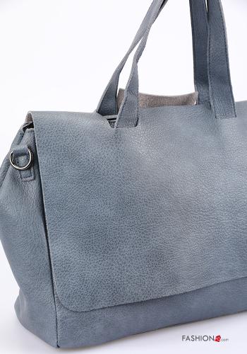 Kunstleder verstellbarer Tasche mit Taschen mit Schultergurt mit Reißverschluss - ph 4