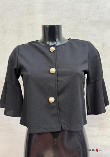 Jacke mit Knöpfen 3/4 ärmel - ph 1