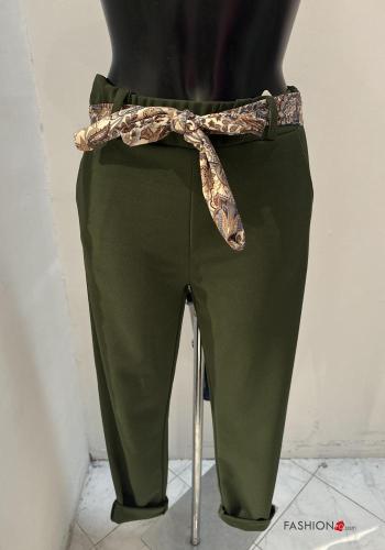 Hose mit Taschen mit schärpe mit gummizug - ph 1