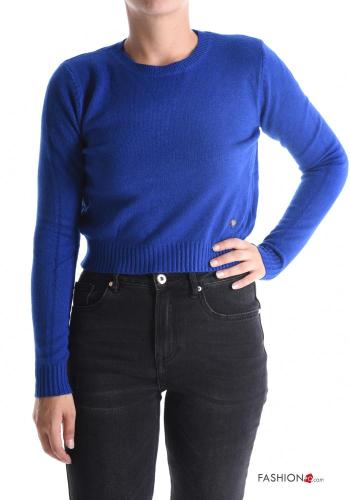 Maglione corto maniche lunghe girocollo - ph 1