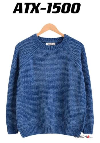 long sleeve crew neck Sweater - ph 1
