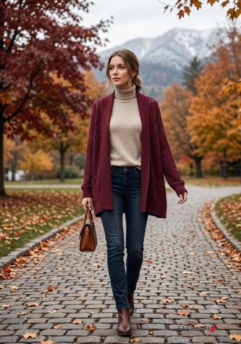 Chaqueta de punto Estilo Informal