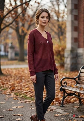 Chaqueta de punto Estilo Informal