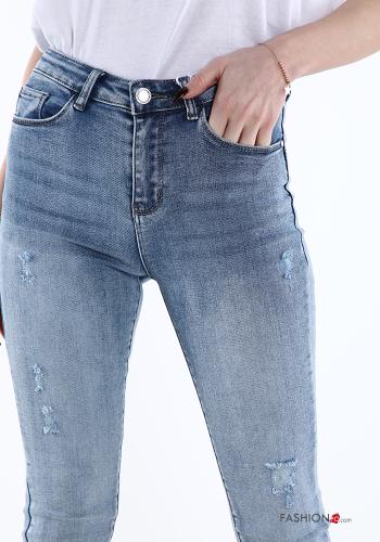 Jeans in Cotone con tasche - ph 4