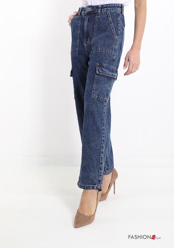 Cotton Jeans with pockets - ph 3