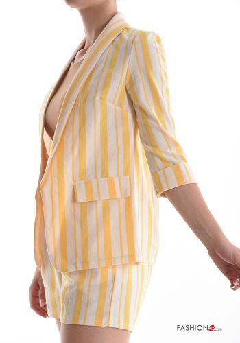 Blazer in Cotone Fantasia righe - ph 3