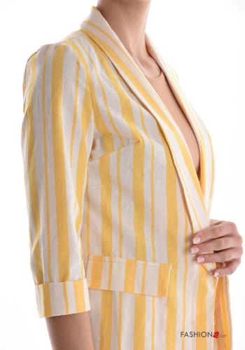 Blazer in Cotone Fantasia righe - ph 4