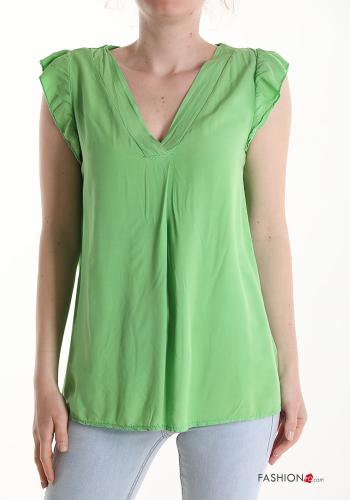 Blusa senza maniche scollo a V - ph 1