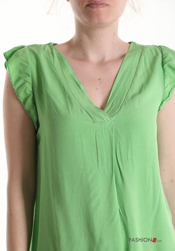 Blusa senza maniche scollo a V - ph 4