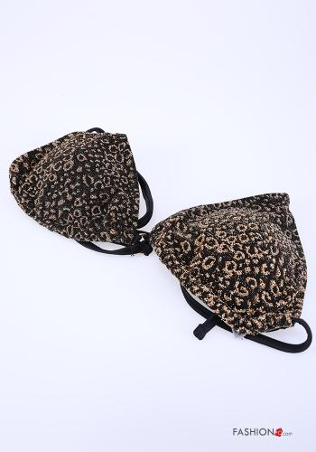 16-piece Set  Bikini  lurex Animal print - ph 3