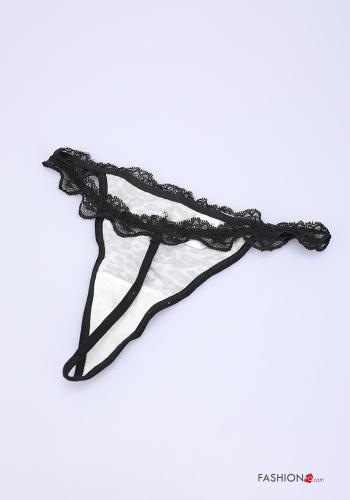 12-piece Set  Thongs  lace Animal print - ph 3