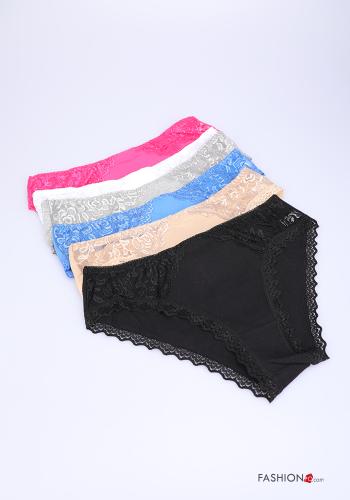 24-piece Set  Briefs in Cotton  lace - ph 1