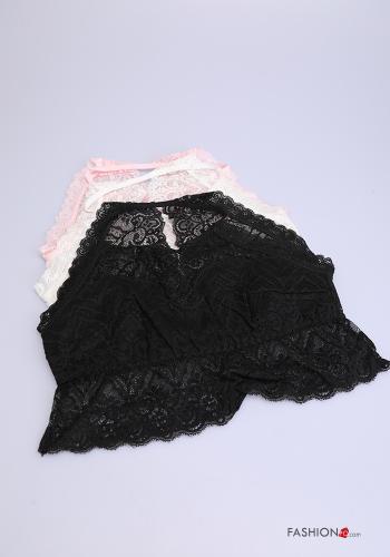 12-piece pack lace trim bralette Bra - ph 1