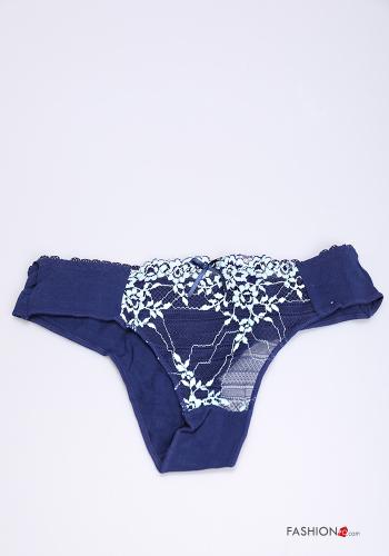 Pack de 24 peças Cuequinha larga em Algodão renda - ph 2