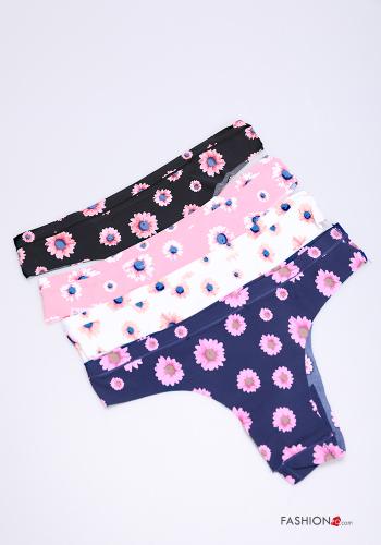 Pack de 24 peças Cuequinha Brasileira Floral - ph 1