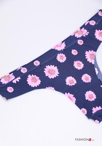 Pack de 24 peças Cuequinha Brasileira Floral - ph 4