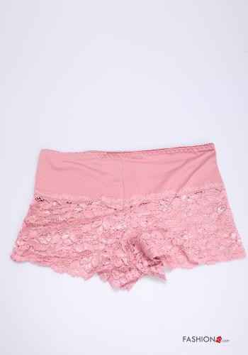 Ensemble de 24 pièces Culotte en Coton détail dentelle - ph 3
