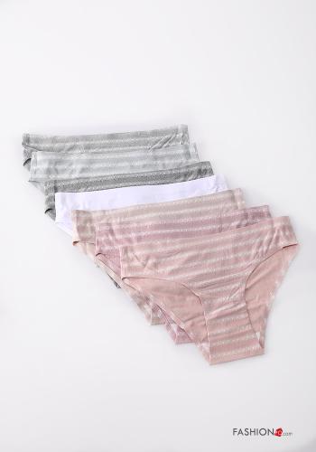 24-piece pack Striped Briefs - ph 1