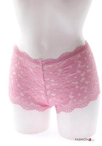 24-teiliges Set Spitze- Culottes aus Baumwolle - ph 5