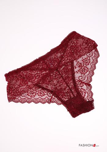 18-piece pack lace trim Briefs - ph 2
