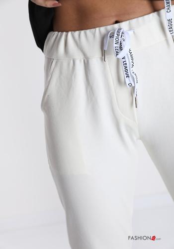 Pantalónes de Algodón  con bolsillos - ph 4