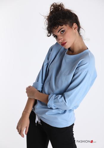 Felpa in Cotone  con fiocco - ph 3