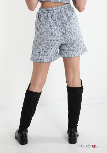 Pantaloncino Short in Cotone con tasche - ph 2